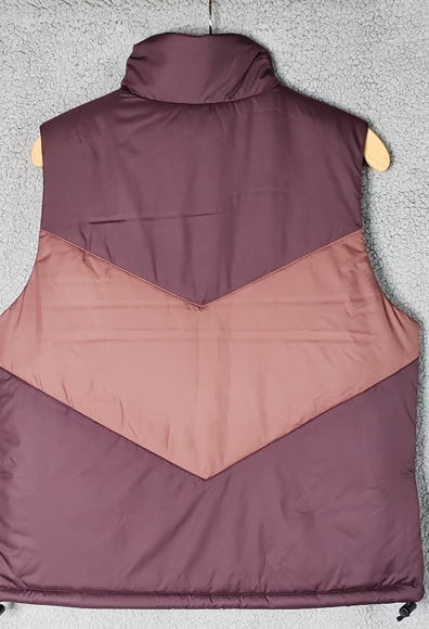 $149 NWT THE NORTH FACE Women's Sylvester Vest Jacket Size Medium Root Brown - Picture 7 of 10